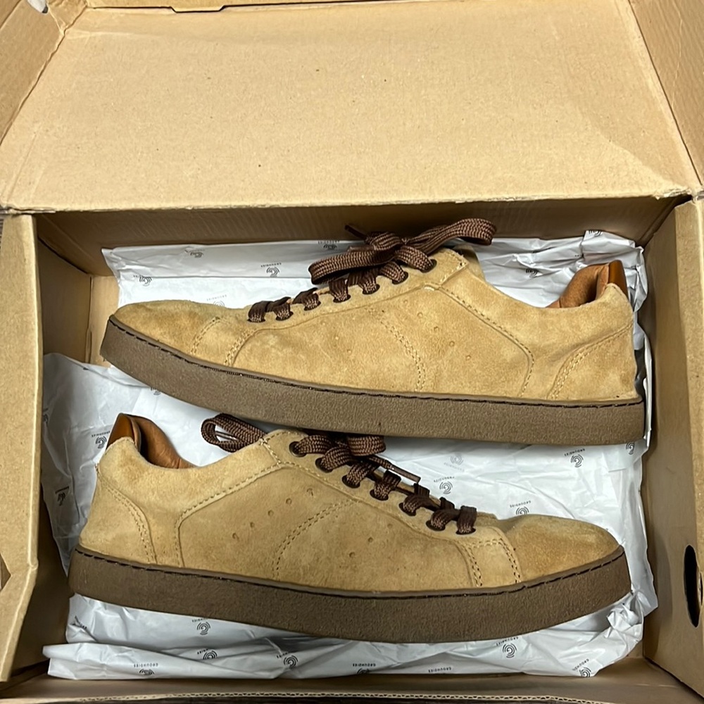 Groundies Earth size 39 leather tan/brown shoes